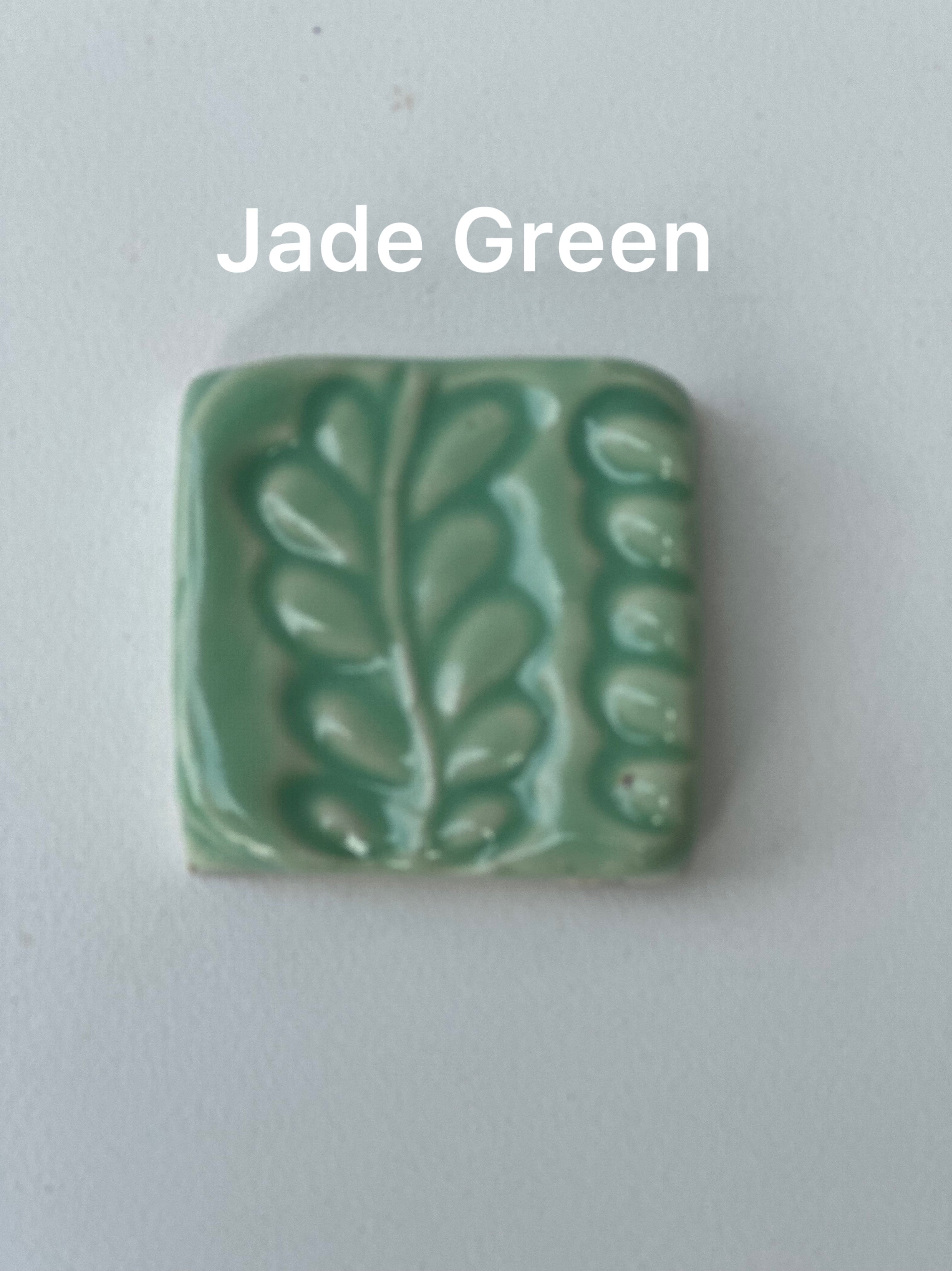 Stoneware glaze Jade Green